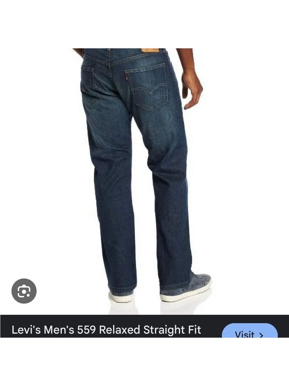 Levi's Relaxed Fit Men's Jeans - Dark Blue